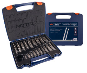 Rotec spiraalborenset 170-delige HSS-G